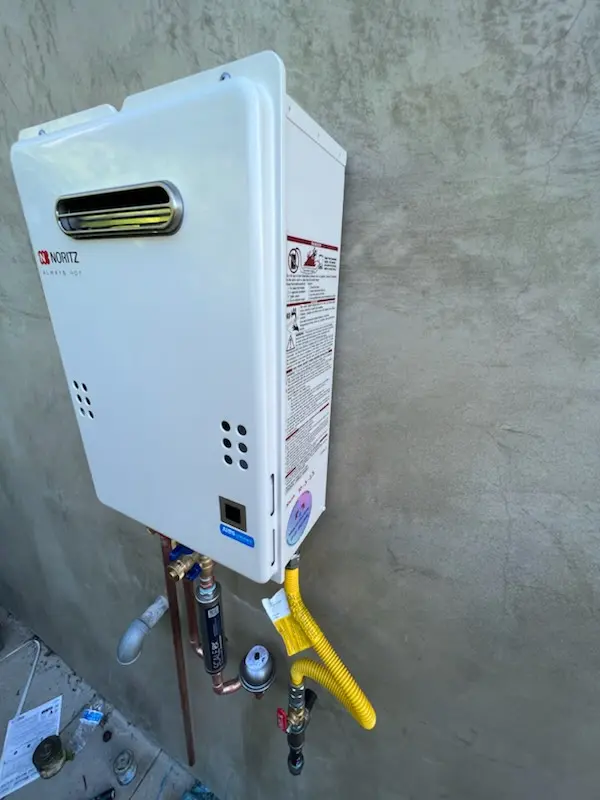 Tankless water heater installation for Booths Corner homes